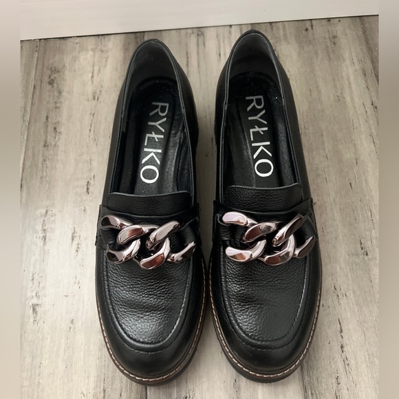 🖤 Genuine Leather Loafers - Picture 3 of 4